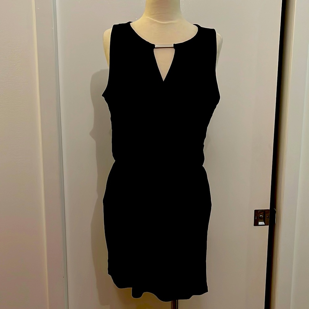 NWOT WHBM black jersey skort sz 6